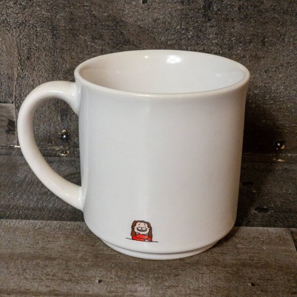 VINTAGE 80S COFFE MUG FEMINIST HUMOR USED TO BE A MANS WORLD JAPAN DINER CUP - Picture 2 of 5